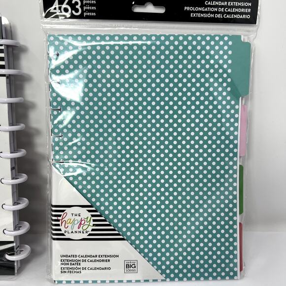 Lot of 6 The Happy Planner Extension Stickers MAMBI Organizing Stationary Washi - Picture 3 of 11